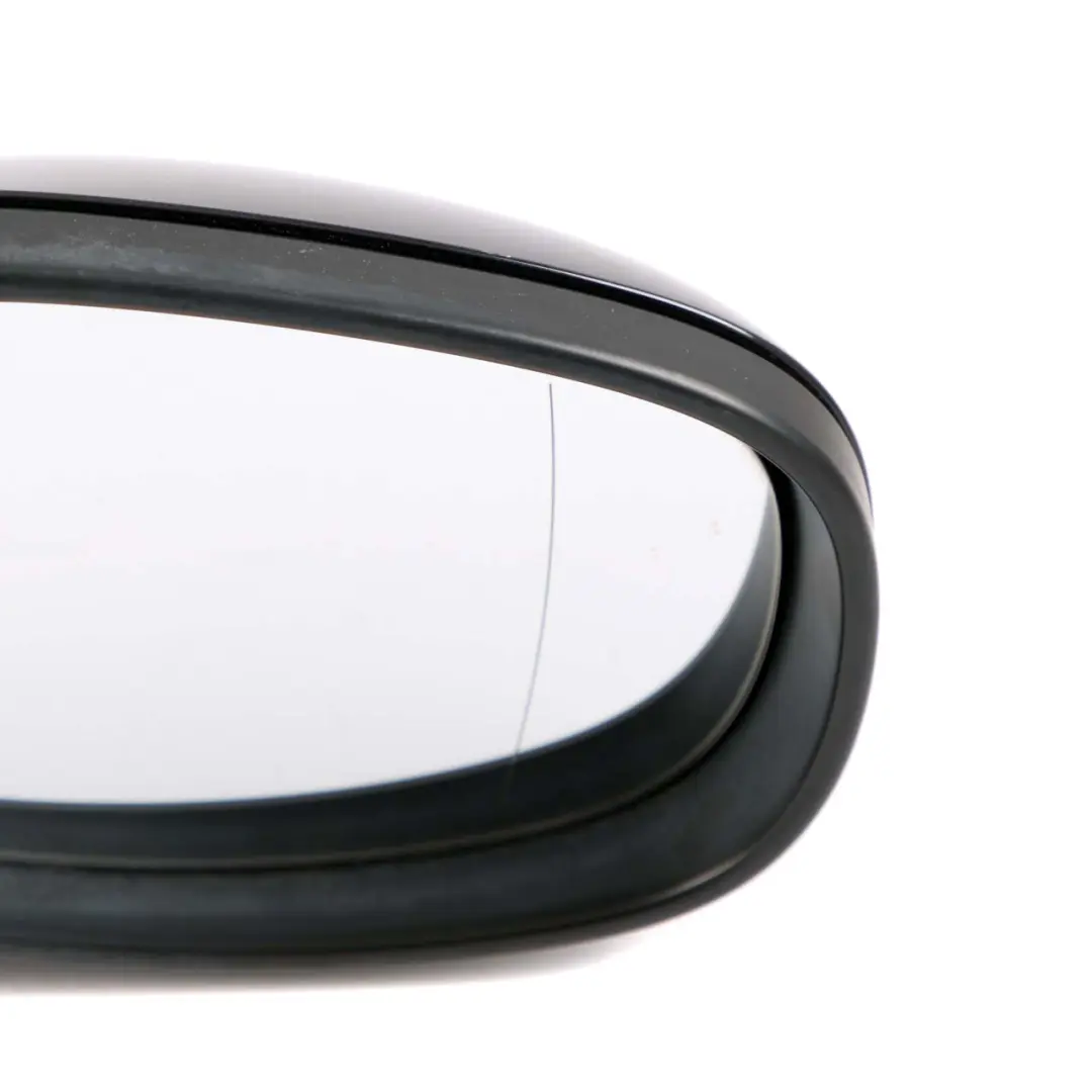 Wing Mirror BMW E90 E91 LCI Heated Right O/S Outside Black Sapphire Metallic 475