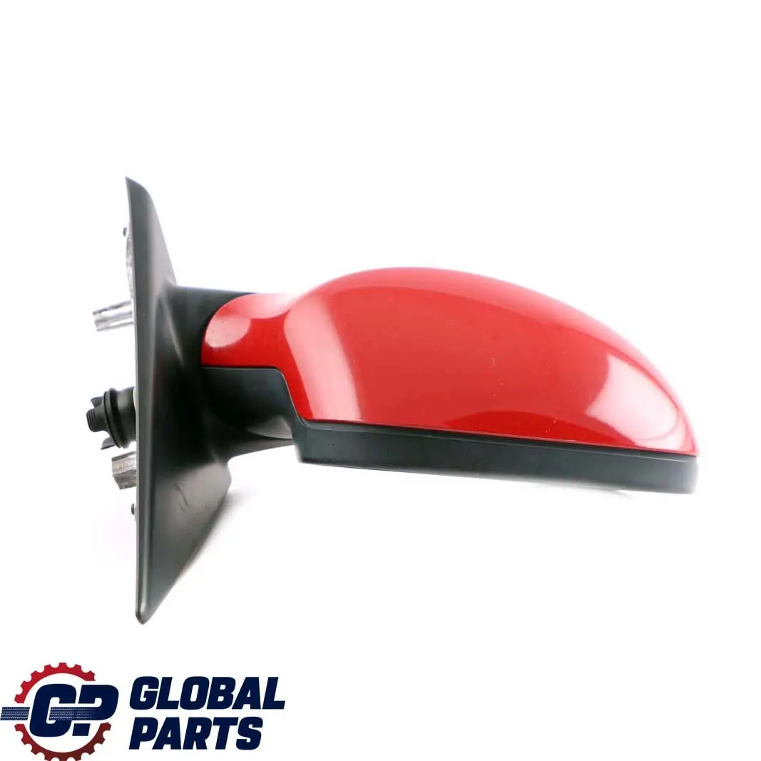 BMW 3 Series E90 E91 LCI 1 Heated Right Wing Mirror O/S Karmesinrot Crimson Red