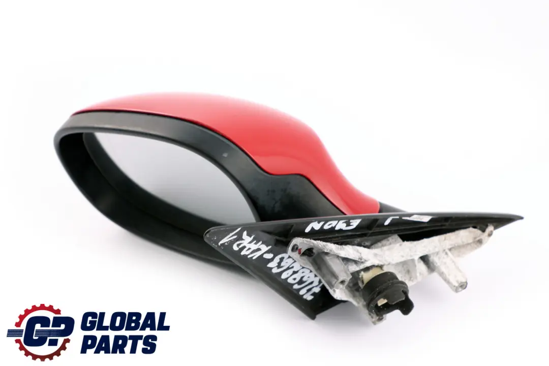 BMW 3 Series E90 E91 LCI Heated Left N/S Wing Mirror Karmesinrot Crimson Red