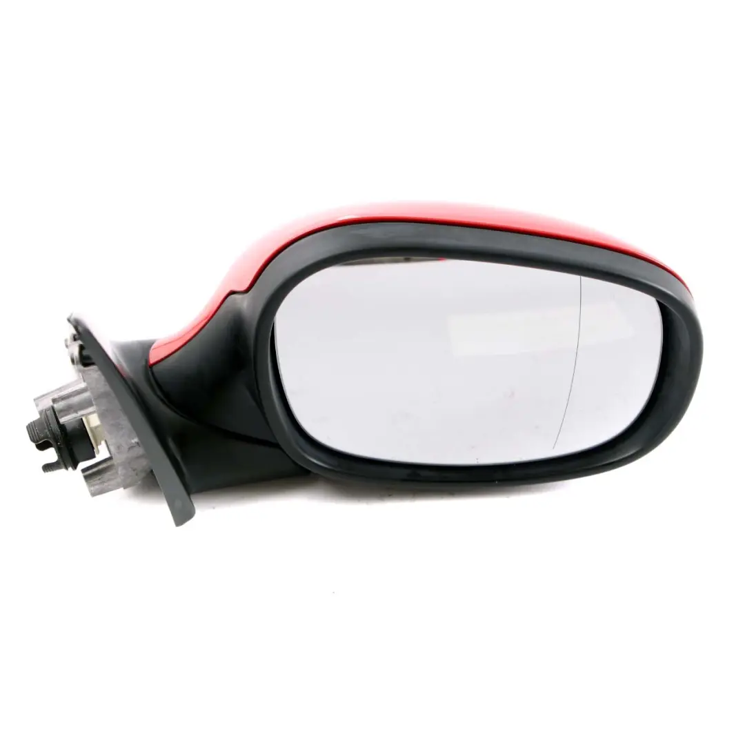 BMW 3 Series E90 E91 LCI 2 Heated Right Wing Mirror O/S Karmesinrot Crimson Red