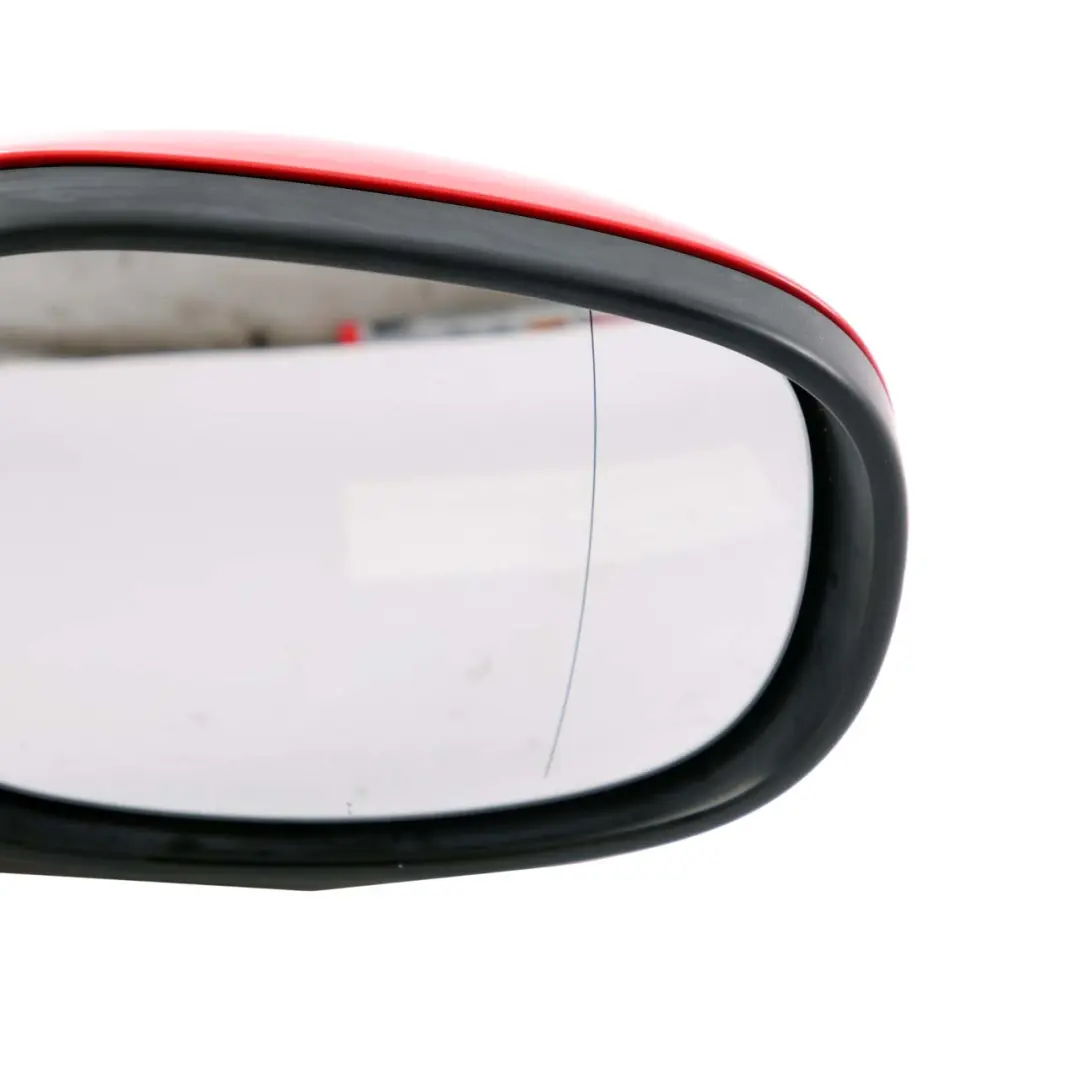 BMW 3 Series E90 E91 LCI 2 Heated Right Wing Mirror O/S Karmesinrot Crimson Red