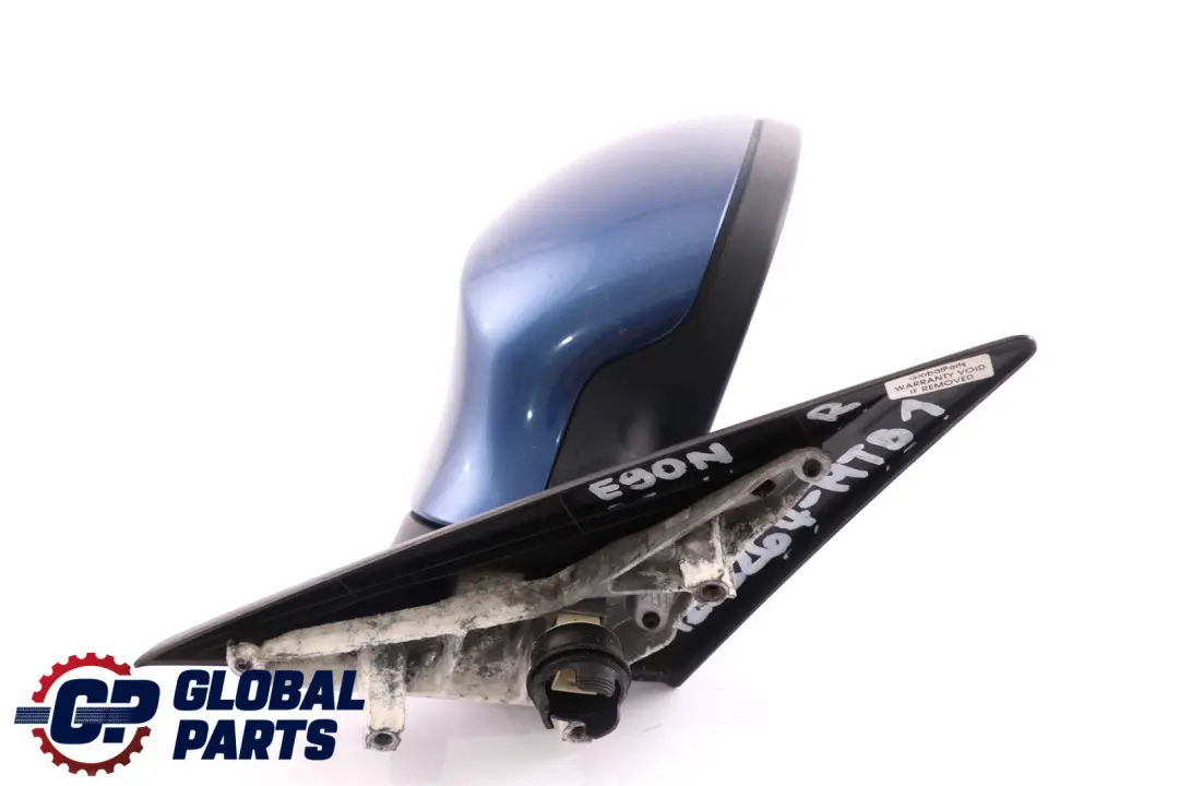 Heated Right Wing Mirror O/S Montegoblau Montego Blue BMW 3 Series 1 E90 E91 LCI - SKU rhd-7268264-MTB1 - Part number 7268264