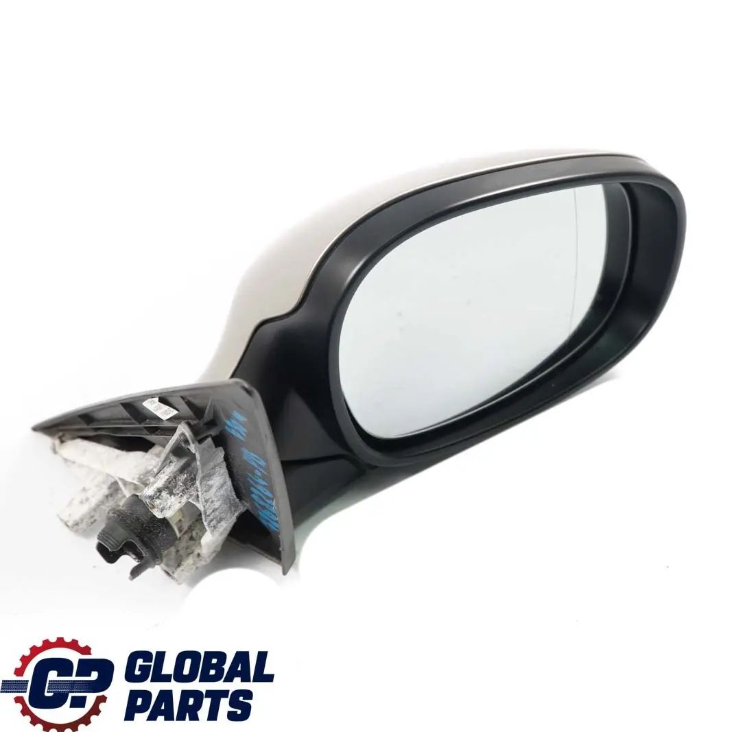 BMW 3 Series E90 E91 LCI Heated Right Wing Mirror O/S Platinbronze Bronze A53