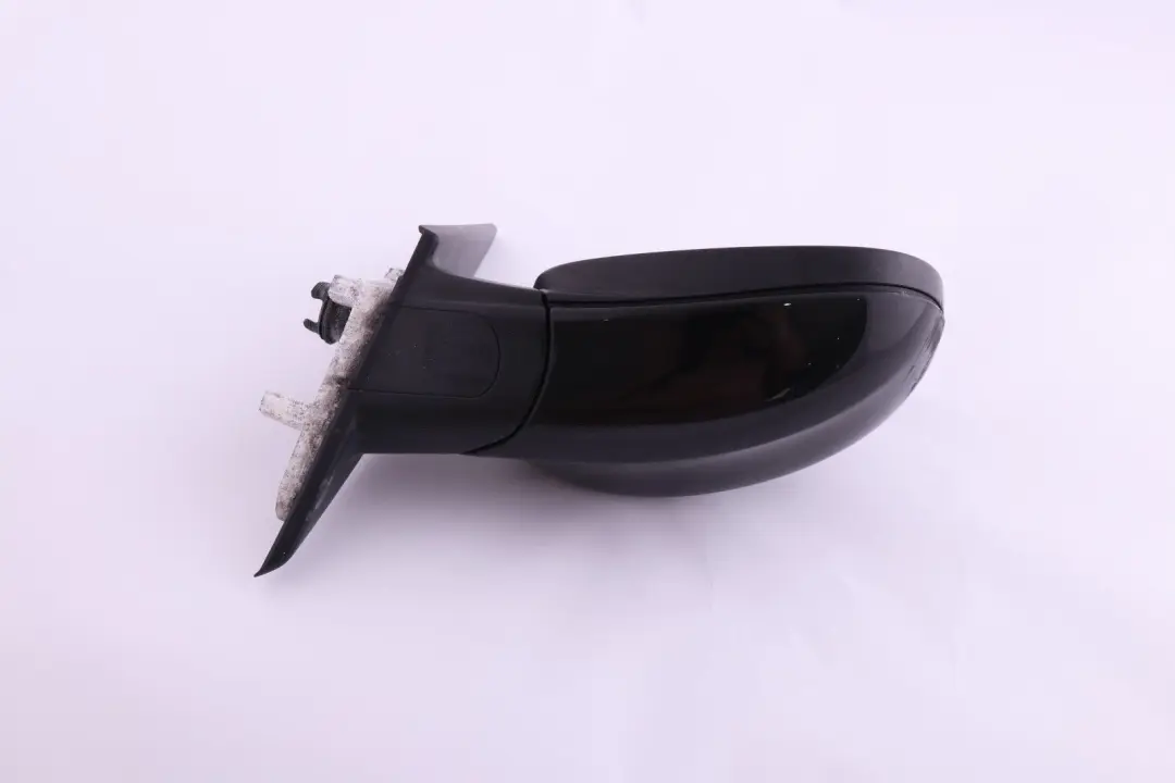 BMW 3 Series E90 E91 LCI Heated Right Wing Mirror O/S Schwarz 2 Black 668