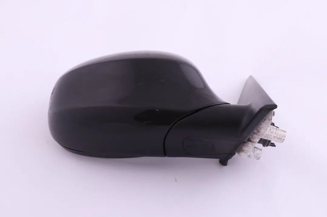 BMW 3 Series E90 E91 LCI Heated Right Wing Mirror O/S Schwarz 2 Black 668