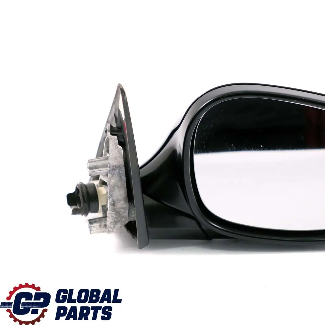 BMW 3 Series 1 E90 E91 LCI Heated Right Wing Mirror O/S Schwarz 2 Black 668