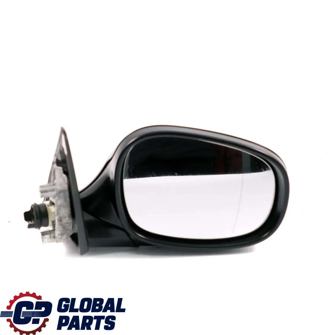 BMW 3 Series 1 E90 E91 LCI Heated Right Wing Mirror O/S Schwarz 2 Black 668