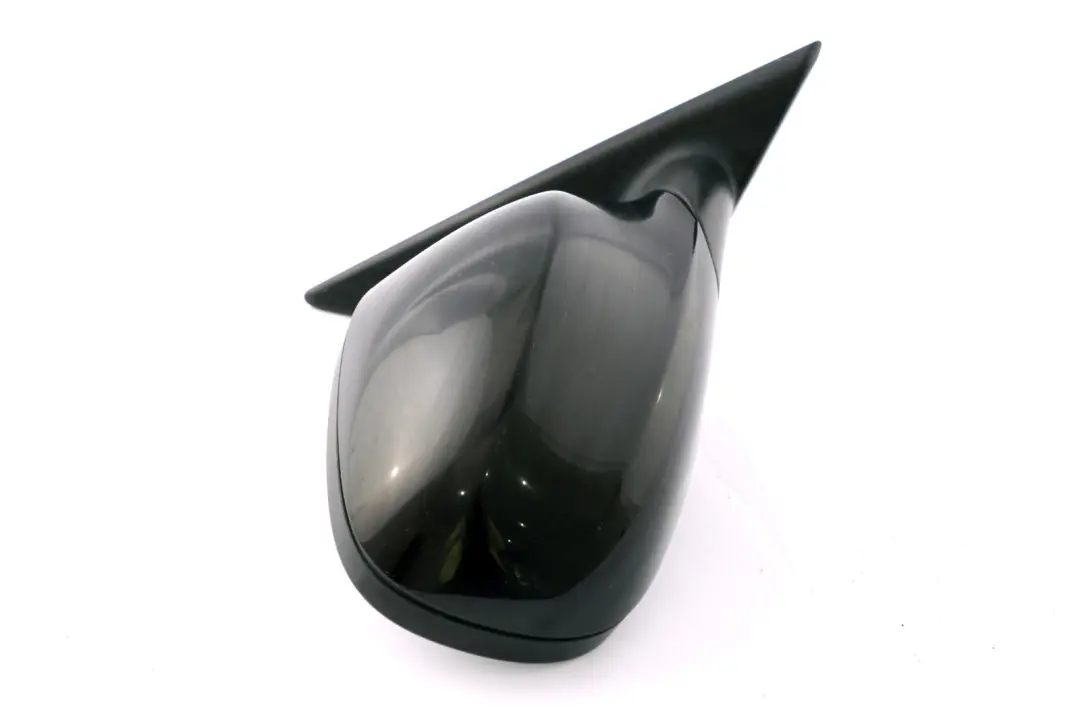 BMW 3 Series E90 E91 LCI Heated Right Door Wing Mirror O/S Schwarz 2 Black 668