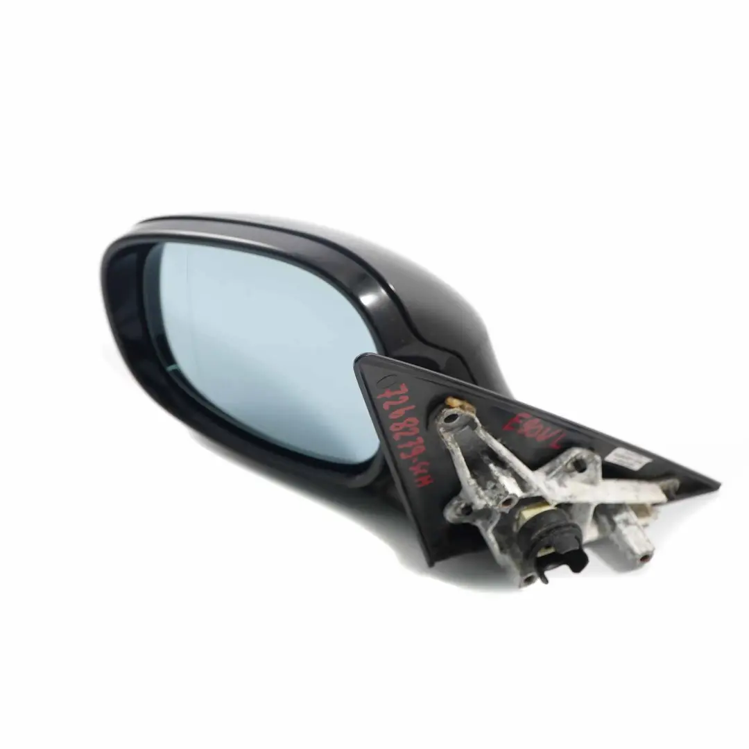 Wing Mirror BMW E90 LCI M Sport High Gloss Left Door Schwarz 2 Black 668