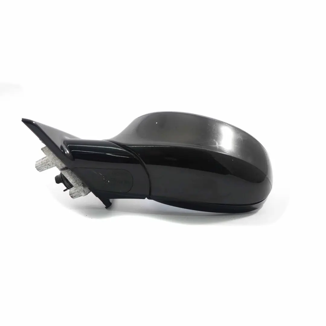 Wing Mirror BMW E90 LCI M Sport High Gloss Left Door Schwarz 2 Black 668