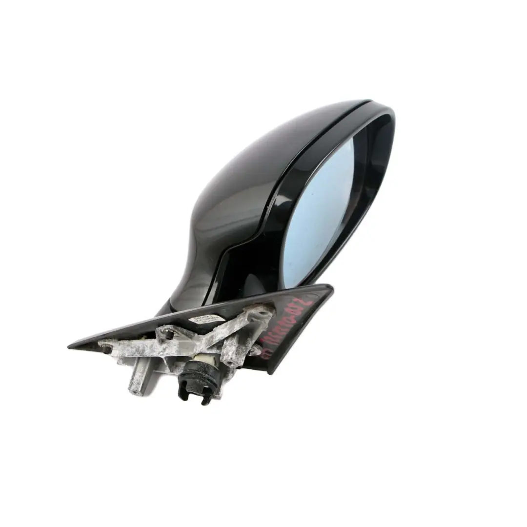 BMW 3 Series 2 E90 E91 LCI M Sport Heated Right Wing Mirror O/S Black Sapphire