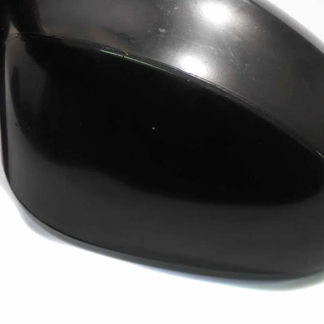 Wing Mirror BMW E90 LCI M Sport High Gloss Right O/S Schwarz 2 Black 668