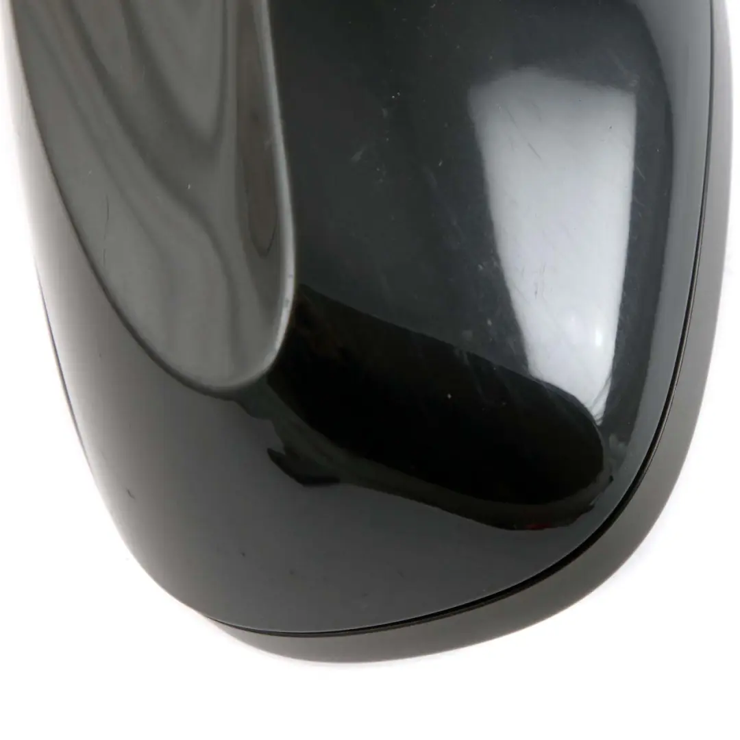 BMW 1 Series 1 E81 E82 Heated Left Wing Mirror N/S Black Sapphire Metallic 475