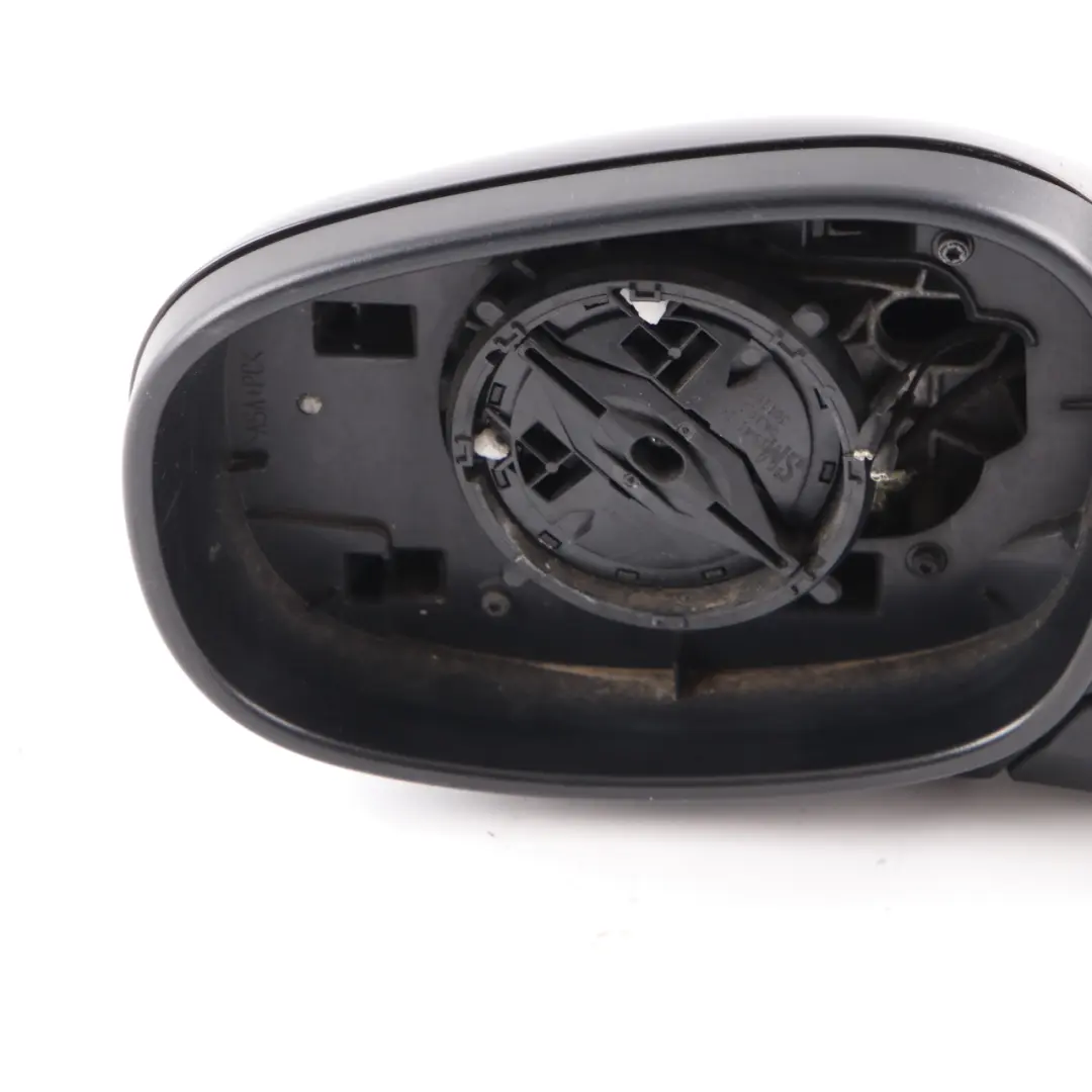 Wing Mirror BMW E81 E82 E88 Heated Left Door N/S Black Sapphire Metallic - 475