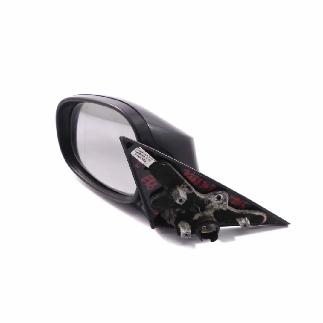 Wing Mirror BMW E81 E82 E88 Left Door N/S Heated Black Sapphire - 475 5 Pins