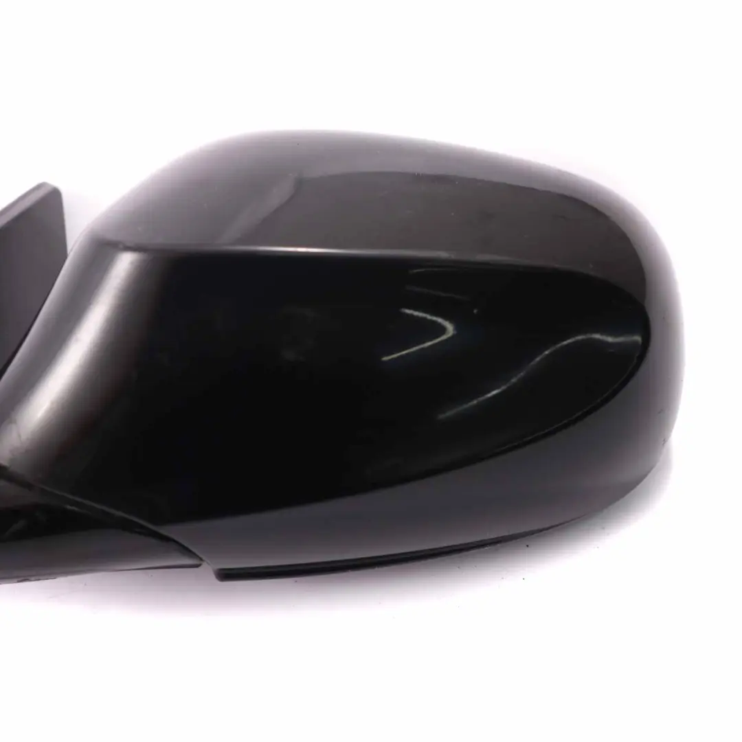 Wing Mirror BMW E81 E82 E88 Left Door N/S Heated Black Sapphire - 475 5 Pins