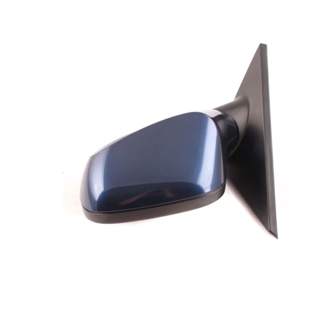 Wing Mirror Door BMW E81 E82 E88 1 Heated Left N/S Tiefseeblau Deep Sea Blue A76