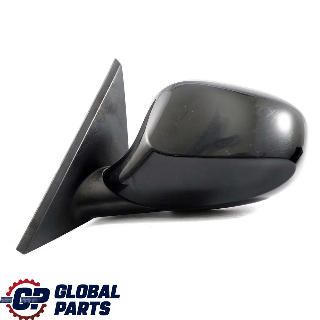 BMW 1 Series 3 E81 E82 E88 Outside Left Wing Mirror N/S Schwarz 2 Black 668