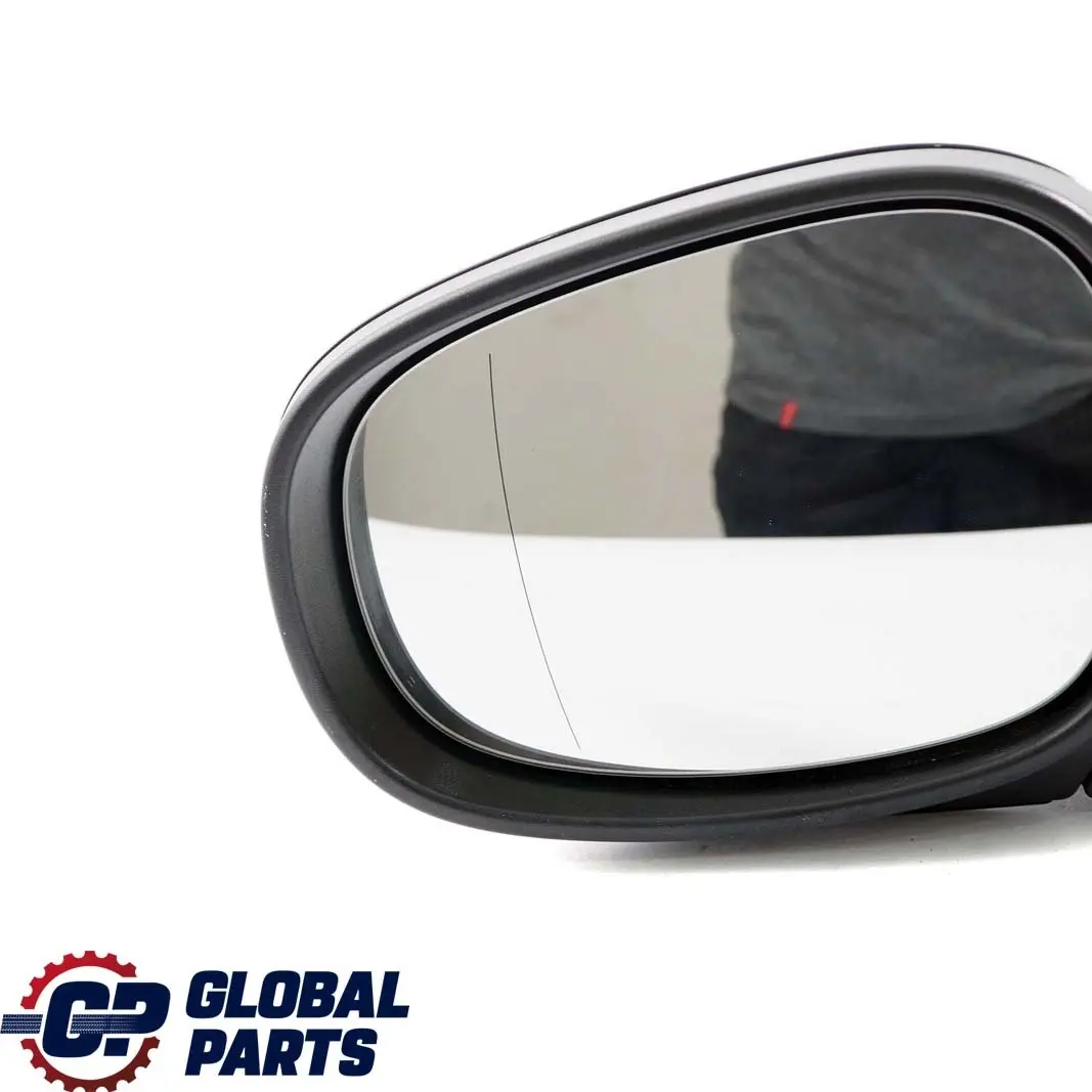 BMW 1 Series 3 E81 E82 E88 Outside Left Wing Mirror N/S Schwarz 2 Black 668