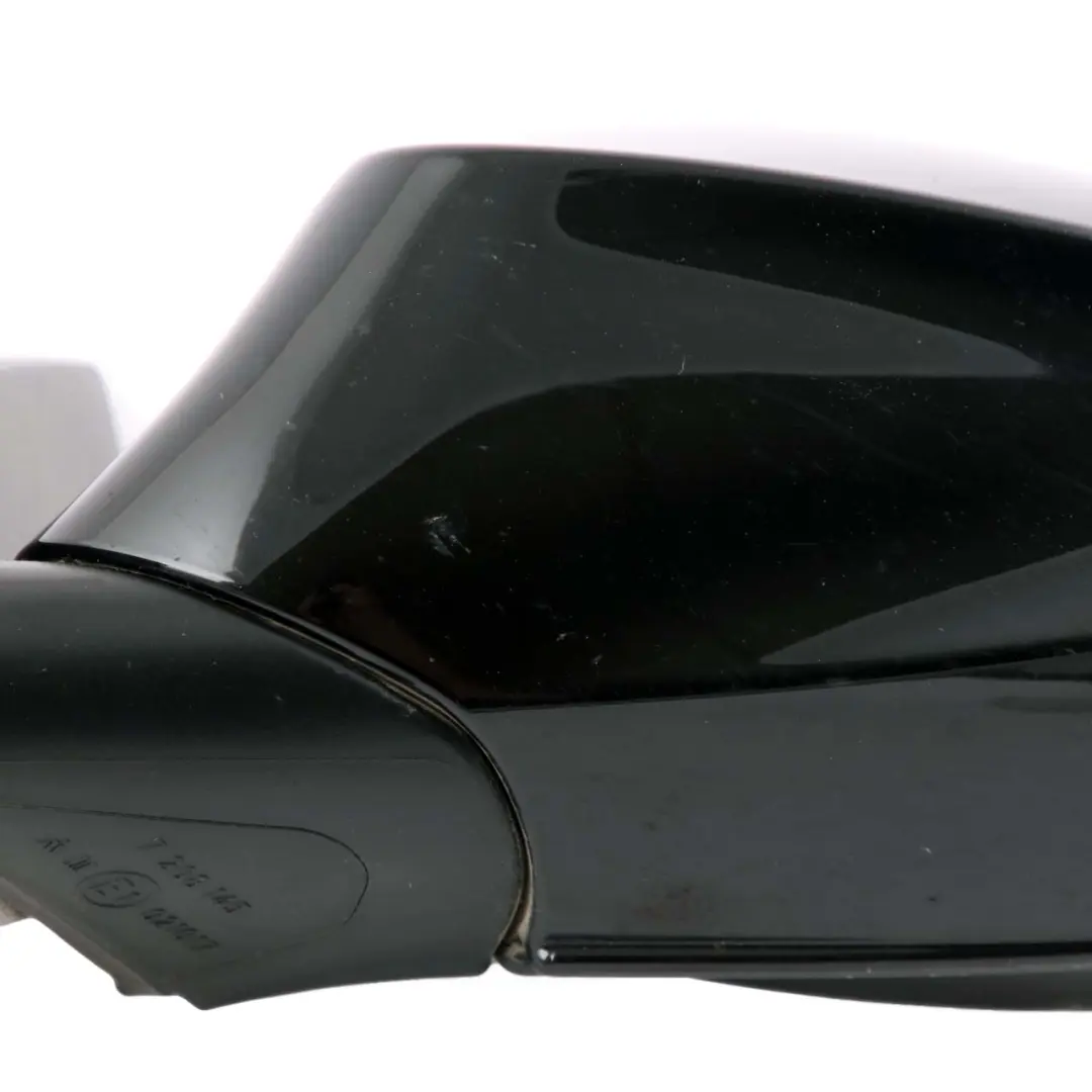 Door Wing Mirror BMW E81 E82 E88 4 Heated Left N/S Schwarz 2 Black 668