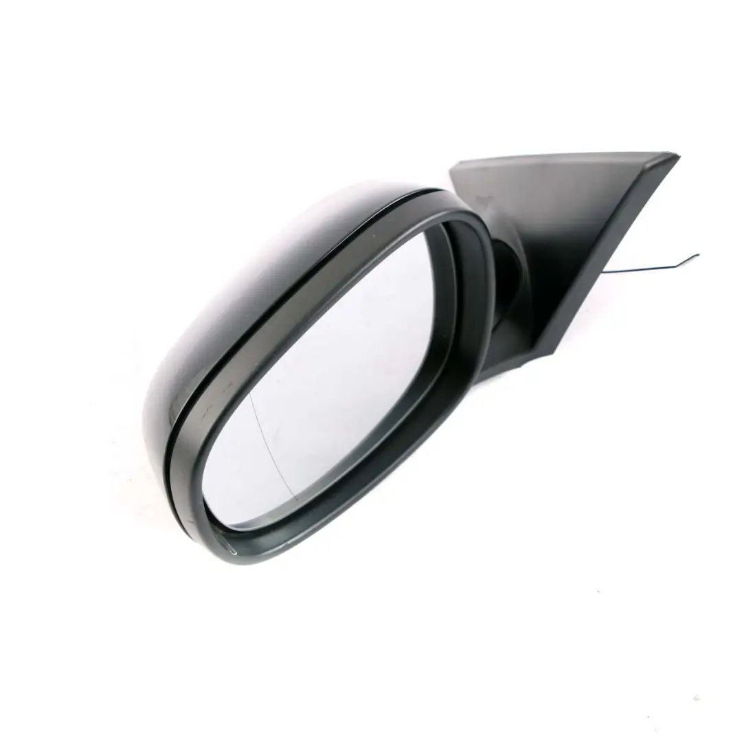 Door Wing Mirror BMW E81 E82 E88 4 Heated Left N/S Schwarz 2 Black 668