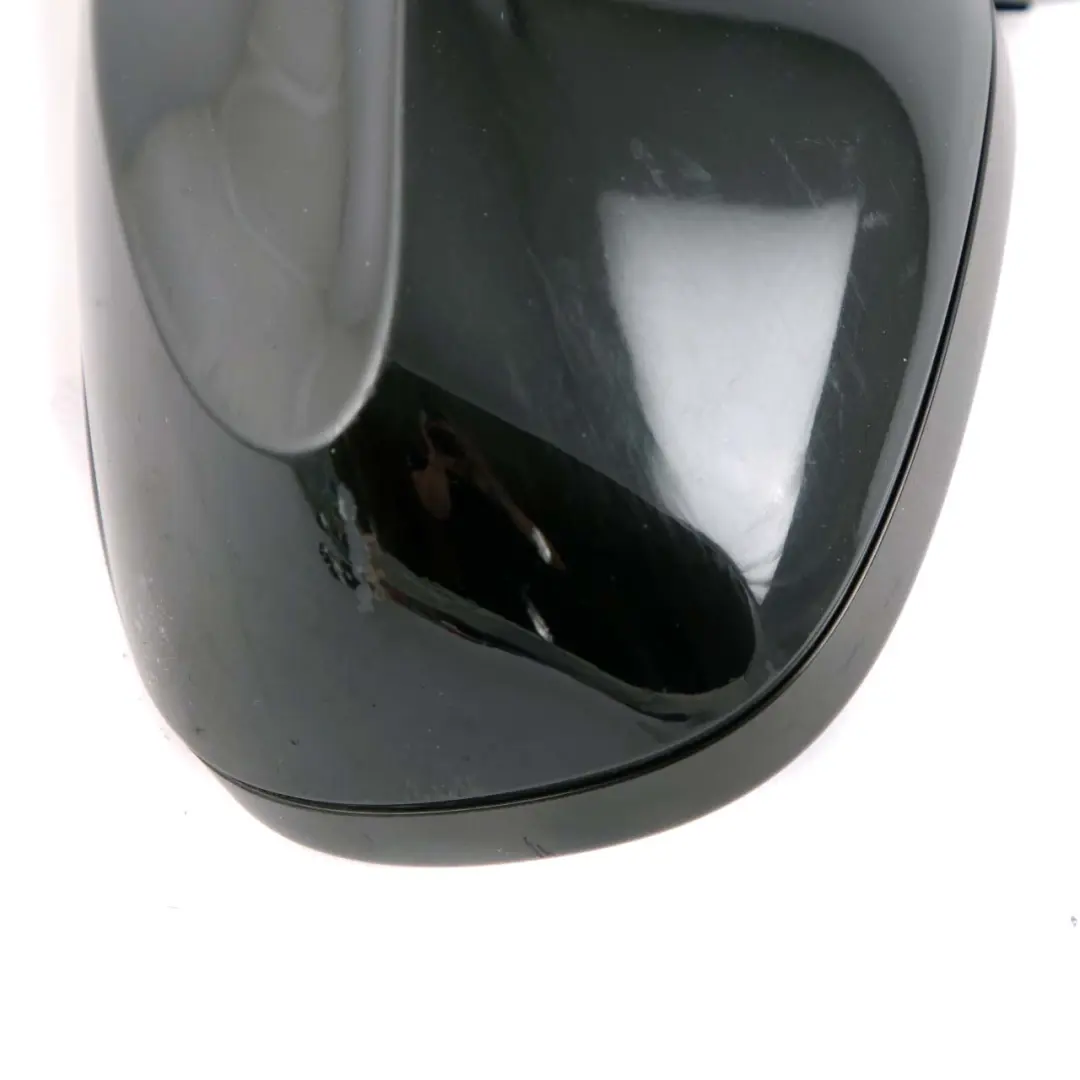 Door Wing Mirror BMW E81 E82 E88 4 Heated Left N/S Schwarz 2 Black 668