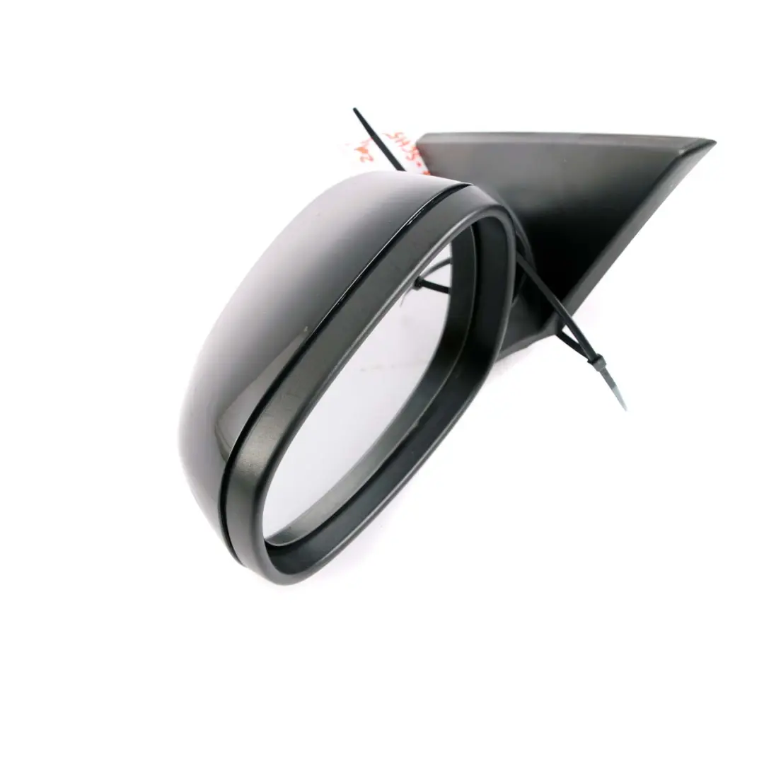 Wing Mirror BMW E81 E82 E88 5 Outside Left N/S Door Schwarz 2 Black 668