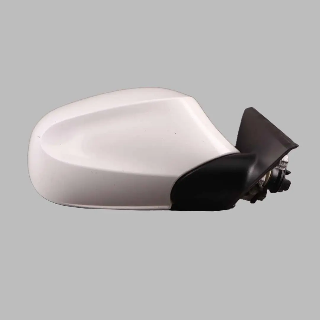 Wing Mirror BMW E81 E82 E88 Heated Right O/S Alpinweiss Alpine White 300 5 Pins