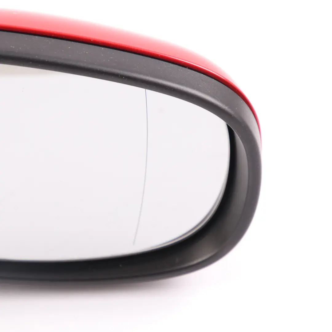 Wing Mirror Door BMW E81 E82 E88 4 Heated Right O/S Karmesinrot Crimson Red A61