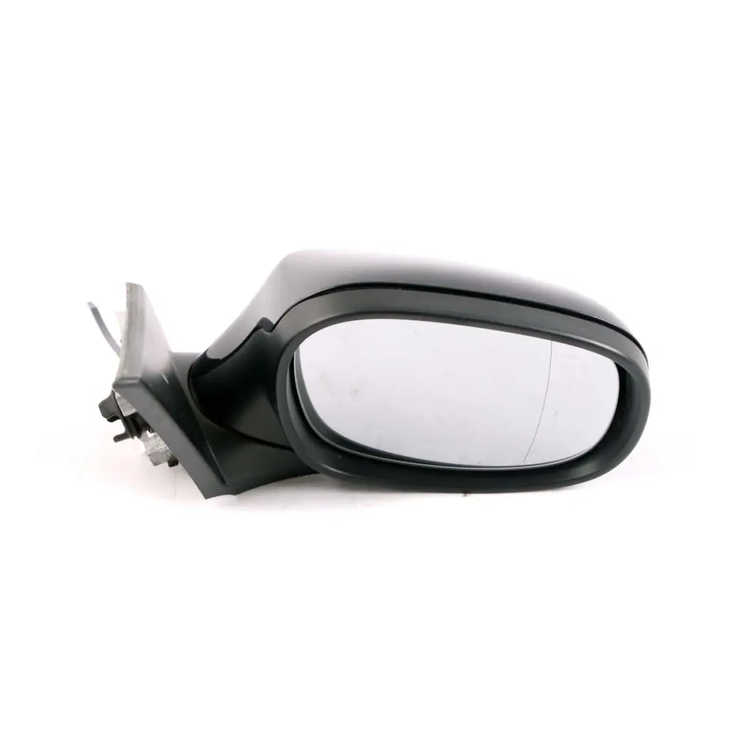 Wing Mirror Door BMW E81 E82 E88 4 Heated Right O/S Schwarz 2 Black 668