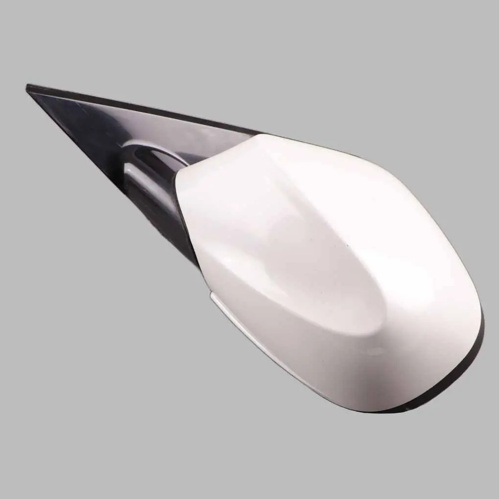 BMW 1 Series E81 E82 M Sport High Gloss Left Wing Mirror N/S Alpinweiss White