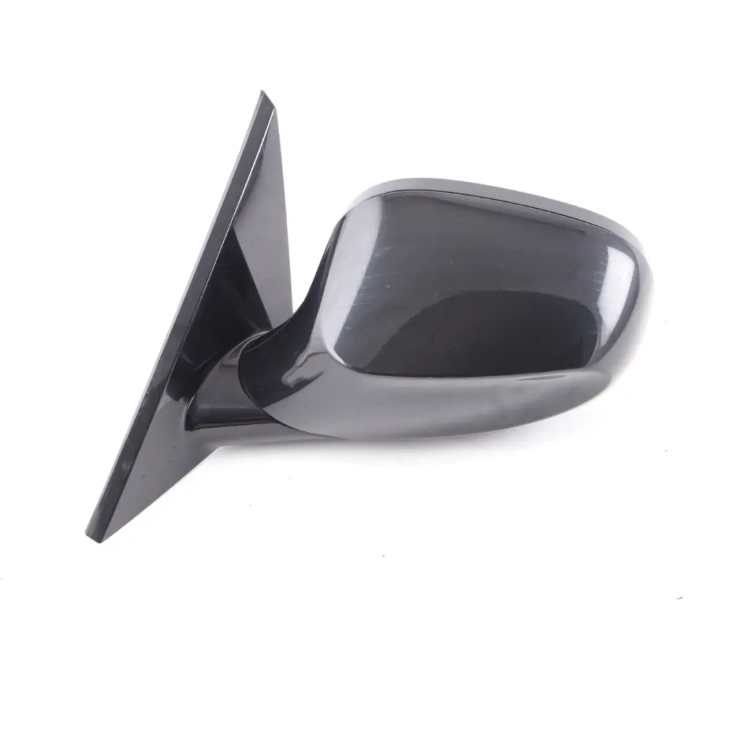 Wing Mirror BMW E81 E88 M Sport Heated High Gloss Left N/S Black Sapphire 475