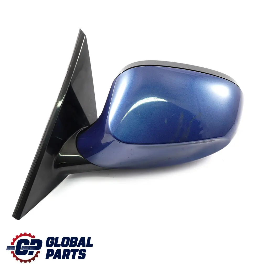 BMW 1 E81 E82 E88 M Sport Heated Left Wing Mirror N/S Le Mans Blau Blue 381