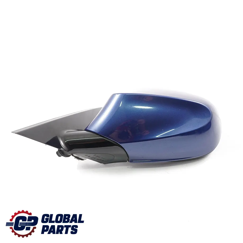 BMW 1 E81 E82 E88 M Sport Heated Left Wing Mirror N/S Le Mans Blau Blue 381