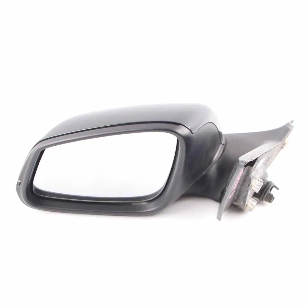 Wing Mirror BMW F21 F22 F23 Door Left N/S Heated 6 Pins Black Sapphire - 475