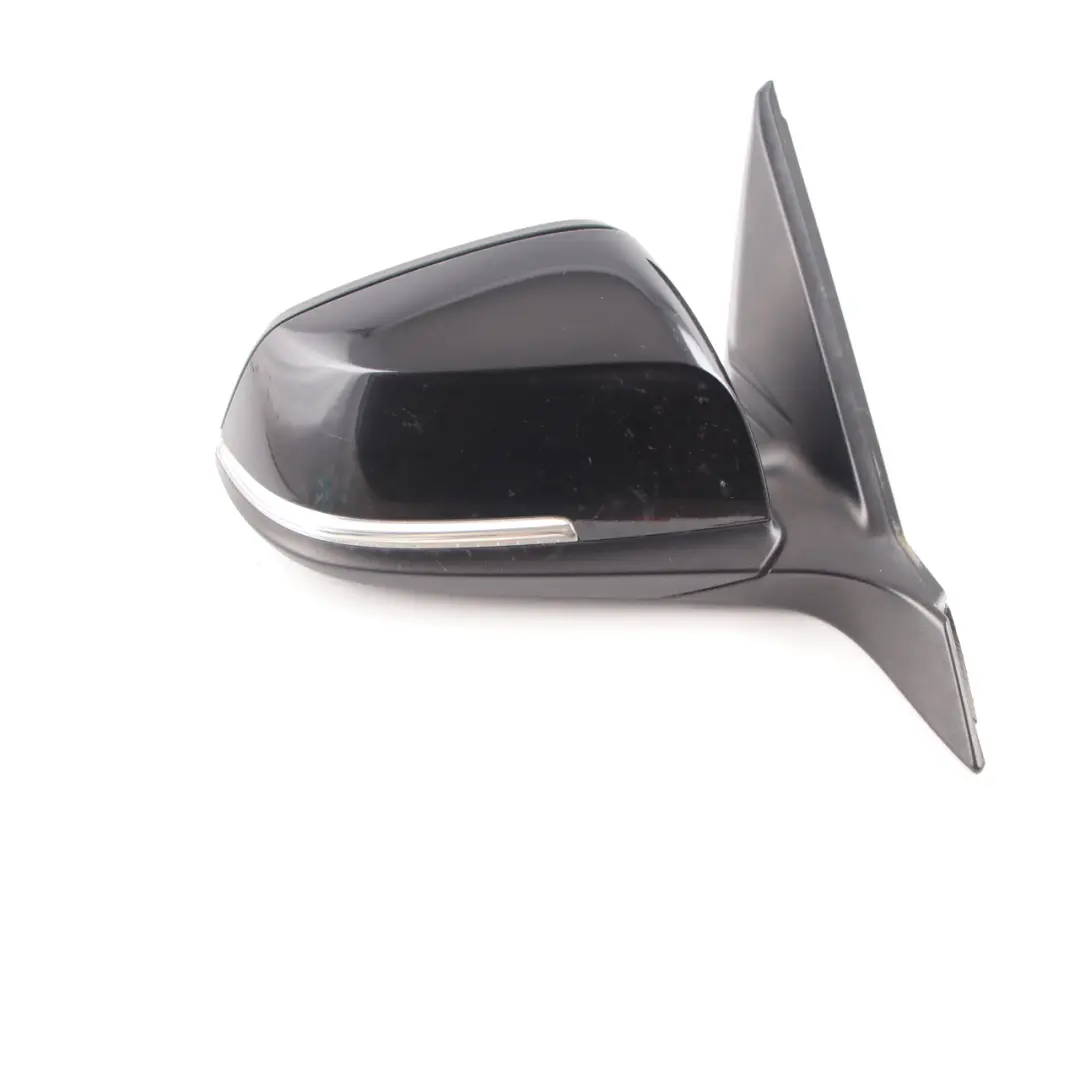 Wing Mirror BMW F21 F22 F23 Door Right O/S Heated 6 Pins Black Sapphire - 475