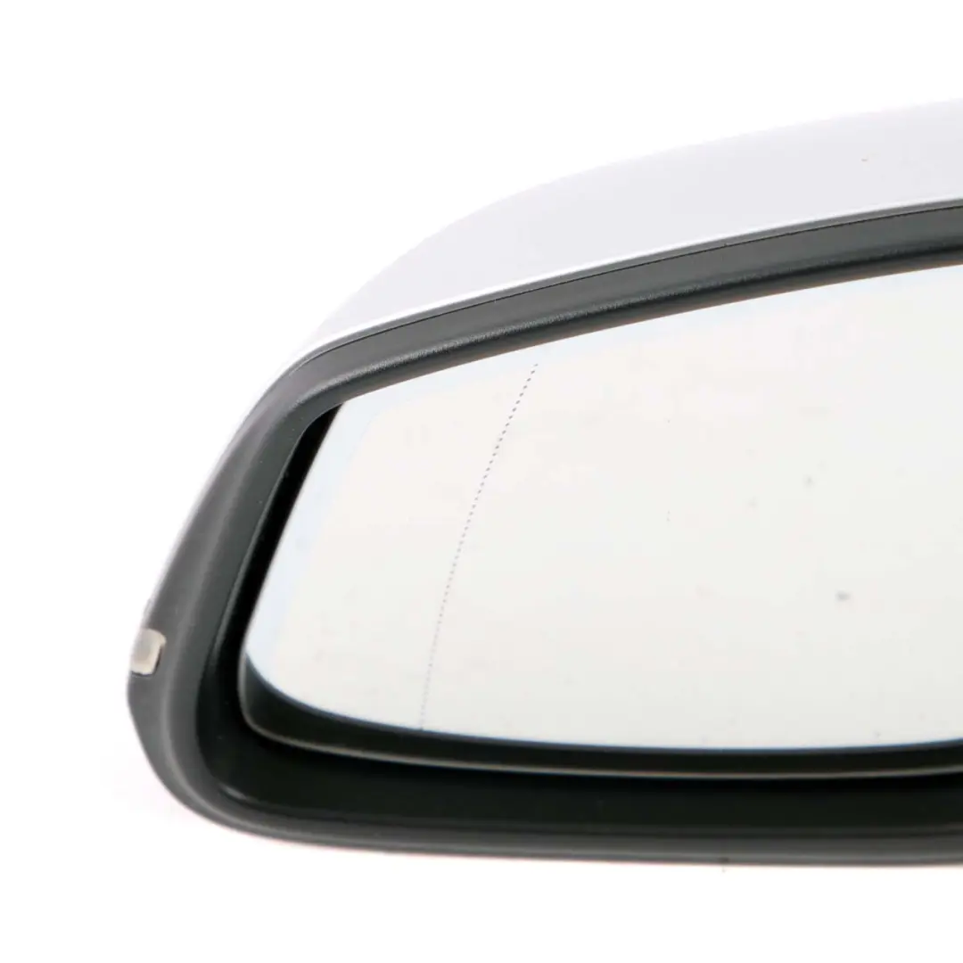 Wing Mirror BMW F21 F22 Door Left Power Fold N/S Auto Dip Glacier Silber Silver