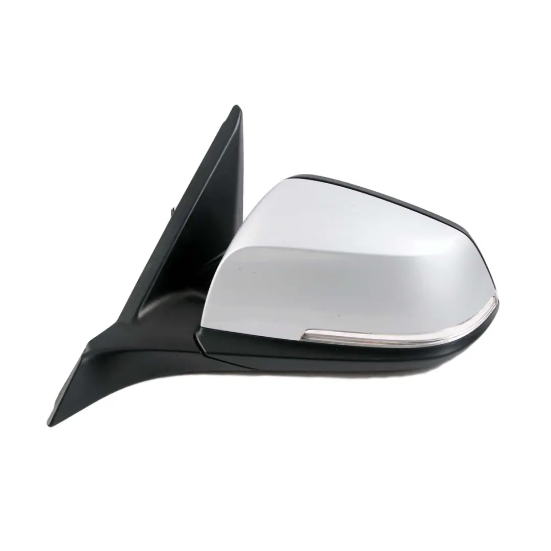 Wing Mirror BMW F21 F22 Door Left Power Fold N/S Auto Dip Glacier Silber Silver