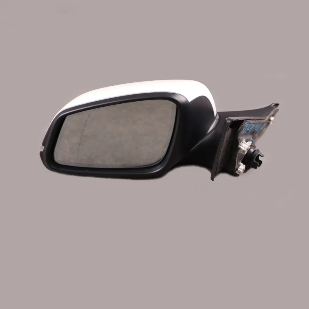 BMW F21 F22 Left Heated Wing Mirror N/S Auto Dip Alpinweiss White - 300