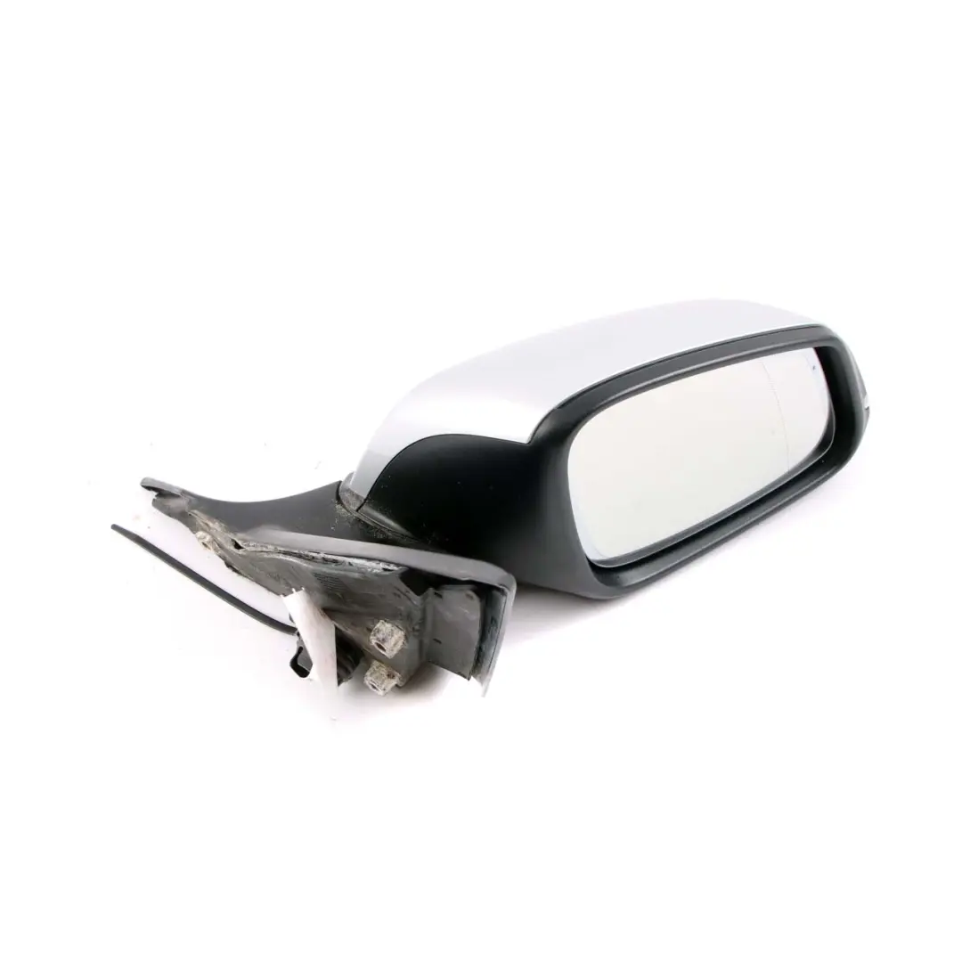 Wing Mirror BMW F21 F22 Door Right Power Fold O/S Auto Dip Glacier Silber Silver