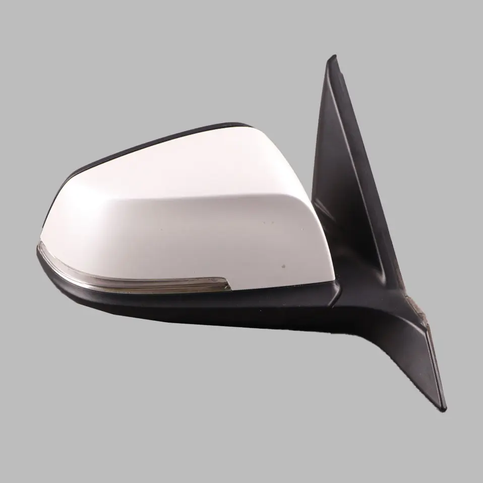 Wing Mirror BMW F21 F22 Door Right O/S Heated Auto Dip 5 Pins Mineral White A96