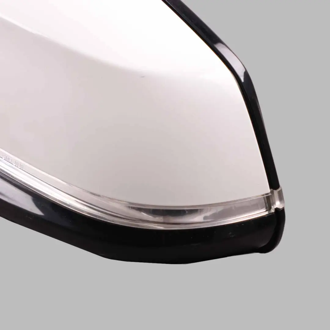 Wing Mirror BMW F21 F22 Door Left N/S High Gloss Heated Alpine White 300