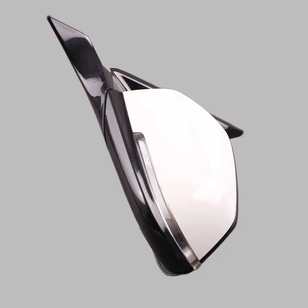 Wing Mirror BMW F21 F22 Door Left N/S High Gloss Heated Alpine White 300