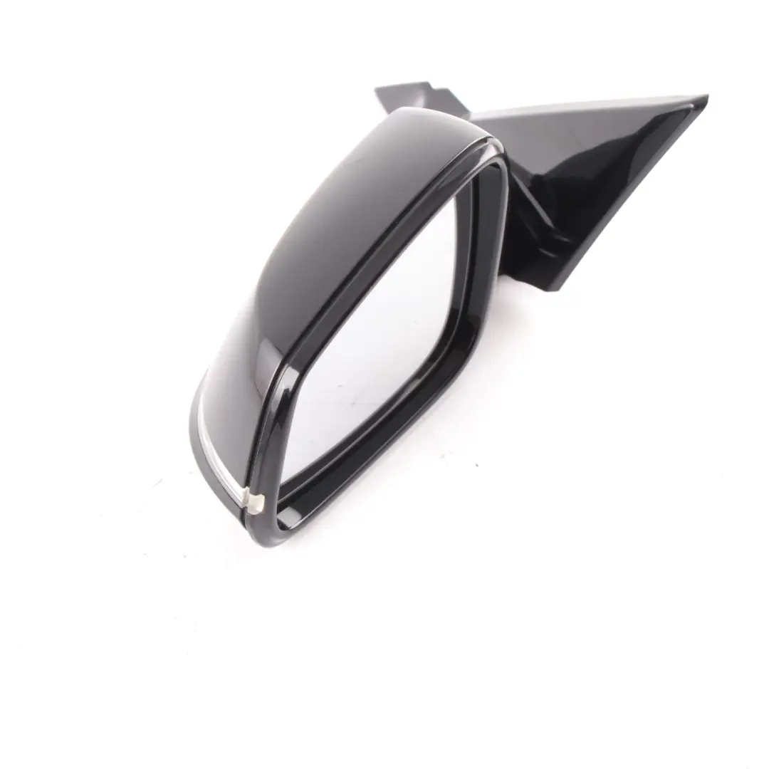 Wing Mirror BMW F21 F22 Left N/S High Gloss Trim Black Sapphire Metallic - 475