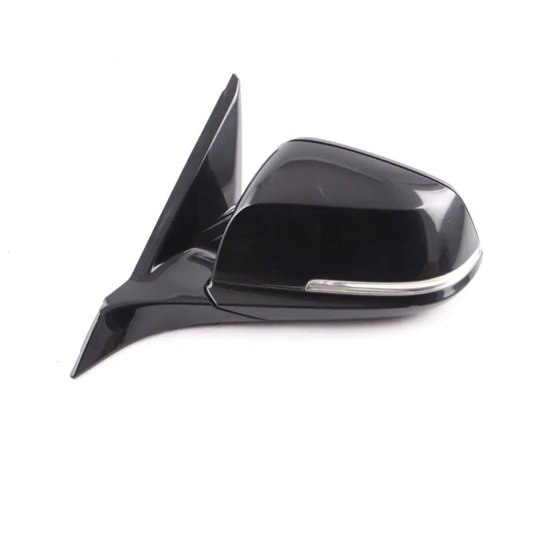 Wing Mirror BMW F21 F22 Left N/S High Gloss Trim Black Sapphire Metallic - 475