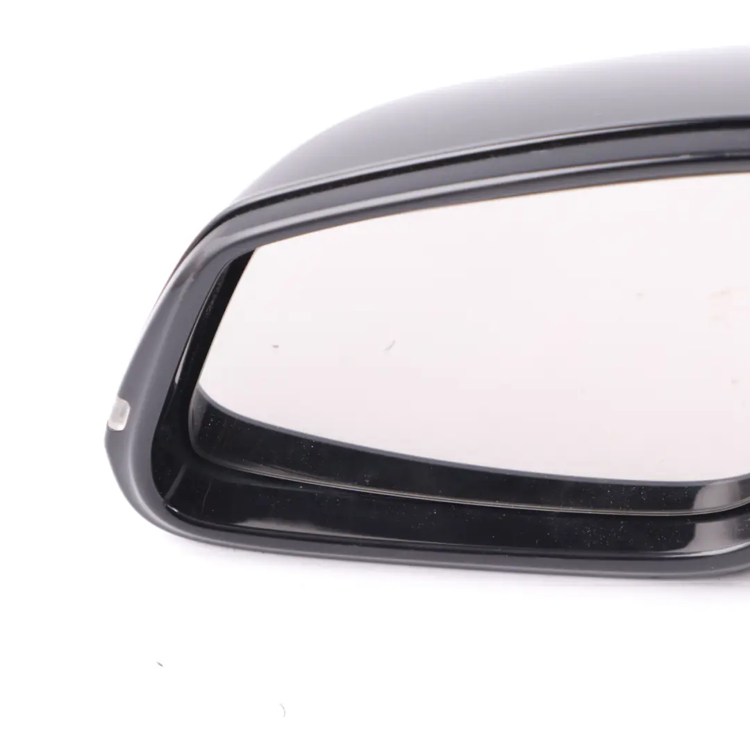 Wing Mirror BMW F21 F22 Left N/S High Gloss Outside Black Sapphire Metallic 475