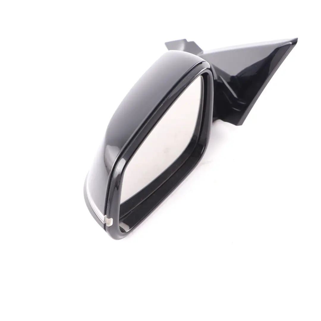 Wing Mirror BMW F21 F22 Left N/S High Gloss Outside Black Sapphire Metallic 475