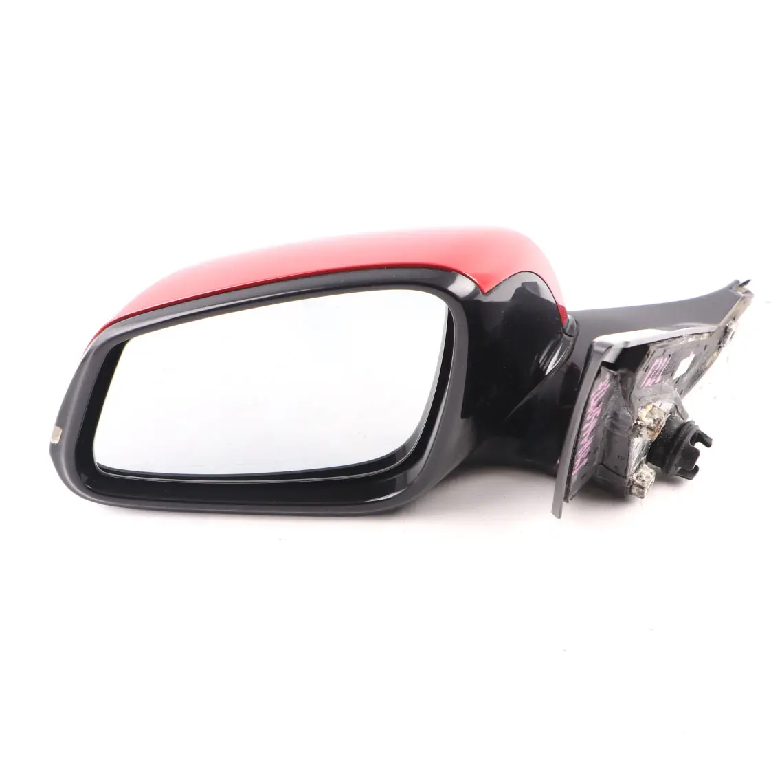 BMW F21 F22 Wing Mirror Left N/S Heated Shadow Line Melbourne Red Metallic -A75