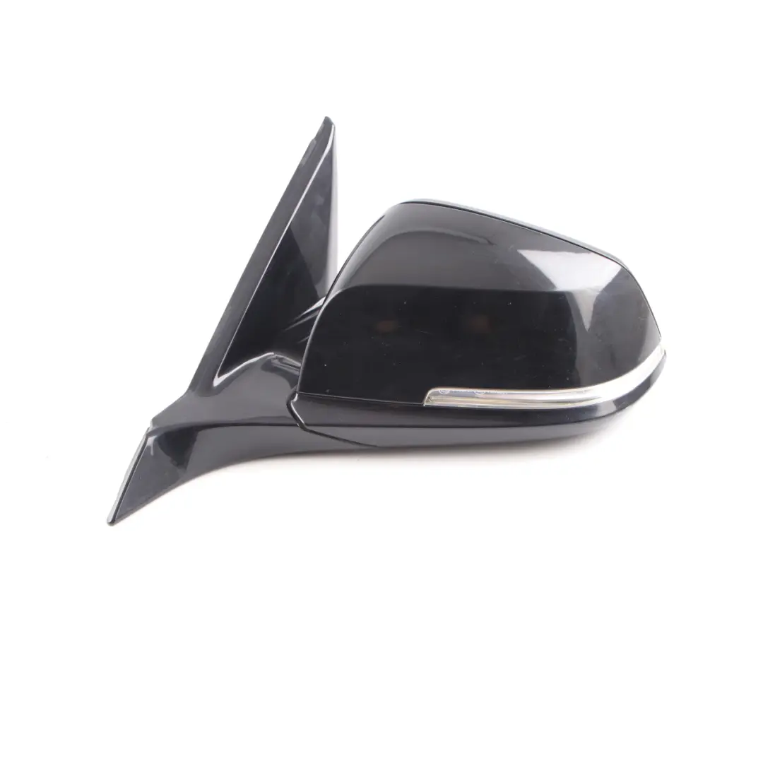 BMW F21 F22 Left Wing Mirror N/S High Gloss Schwarz 2 Black 668