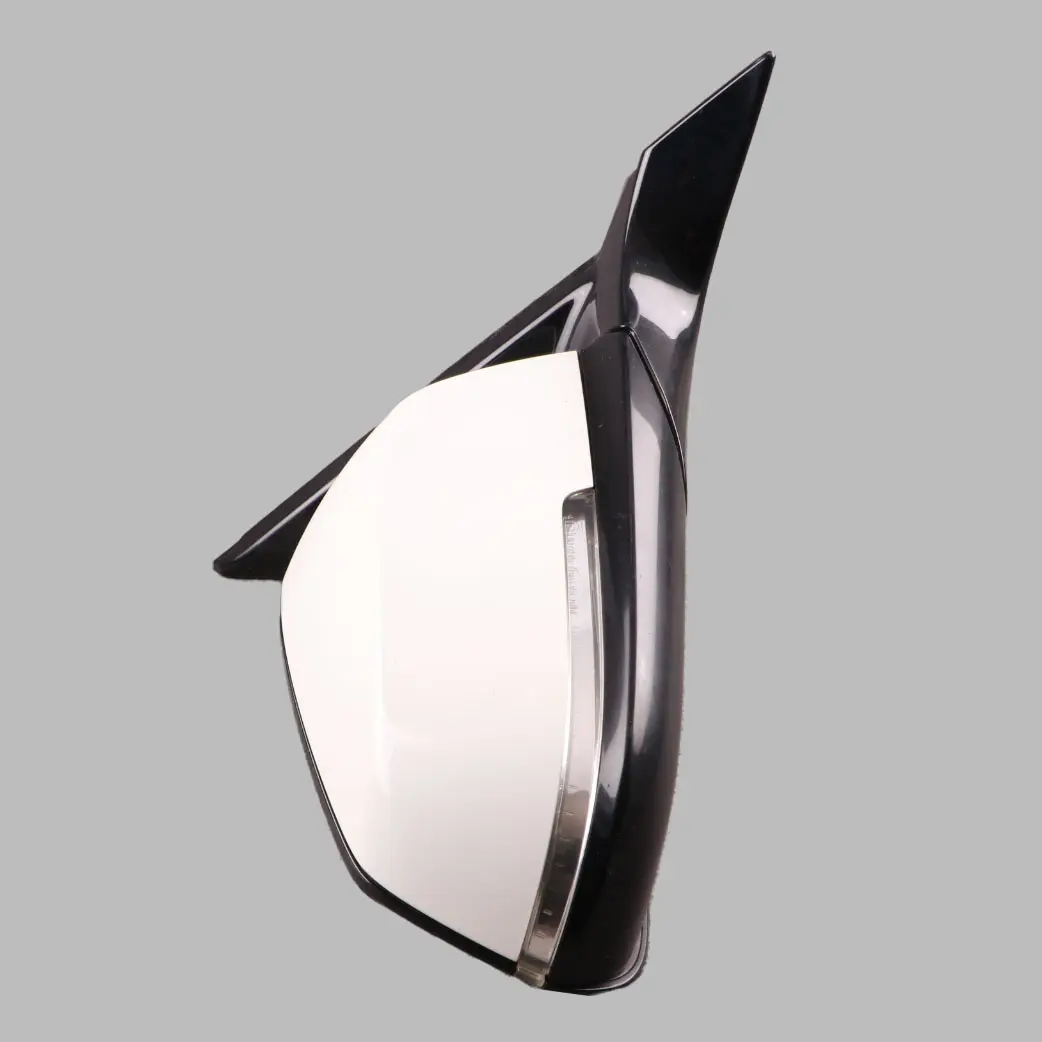 BMW F21 F22 Wing Mirror Right O/S High Gloss Heated Alpinweiss Alpine White 300